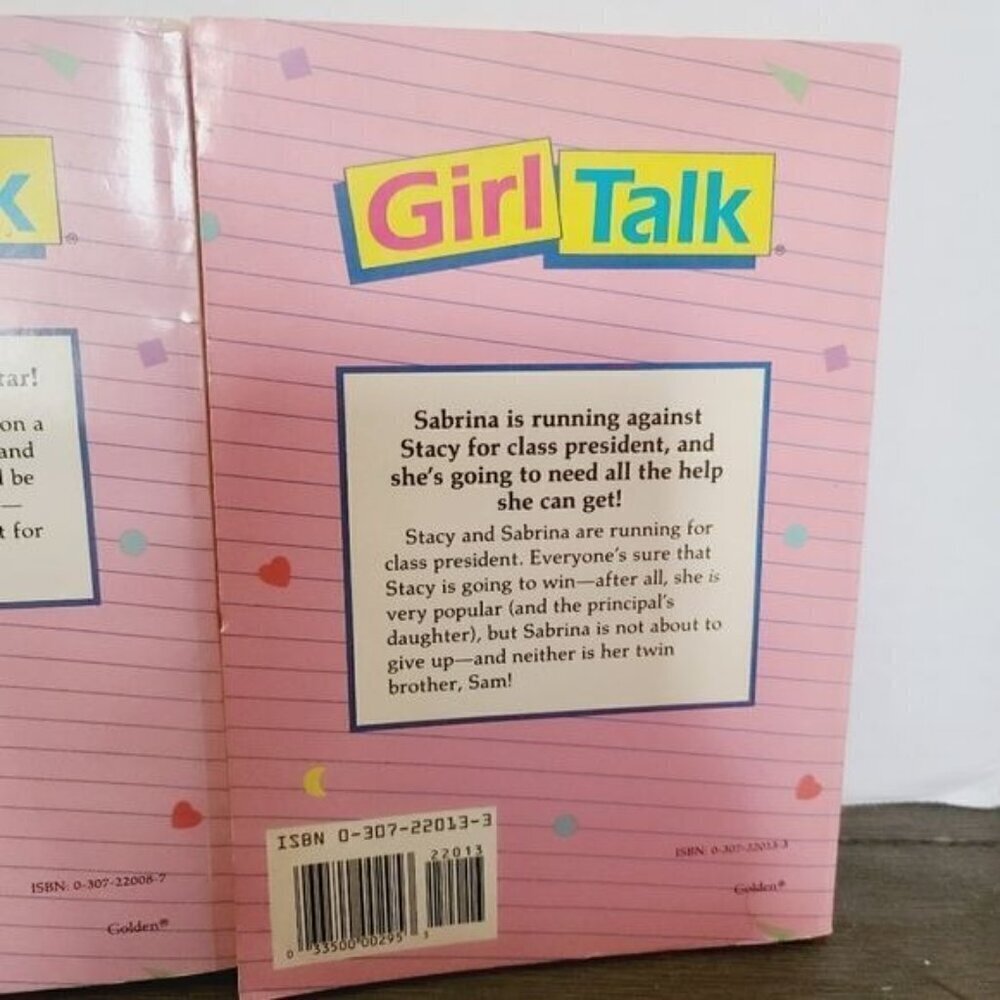 Vintage 90s Girl Talk By L.E. Blair Book Lot - Picture 6 of 10
